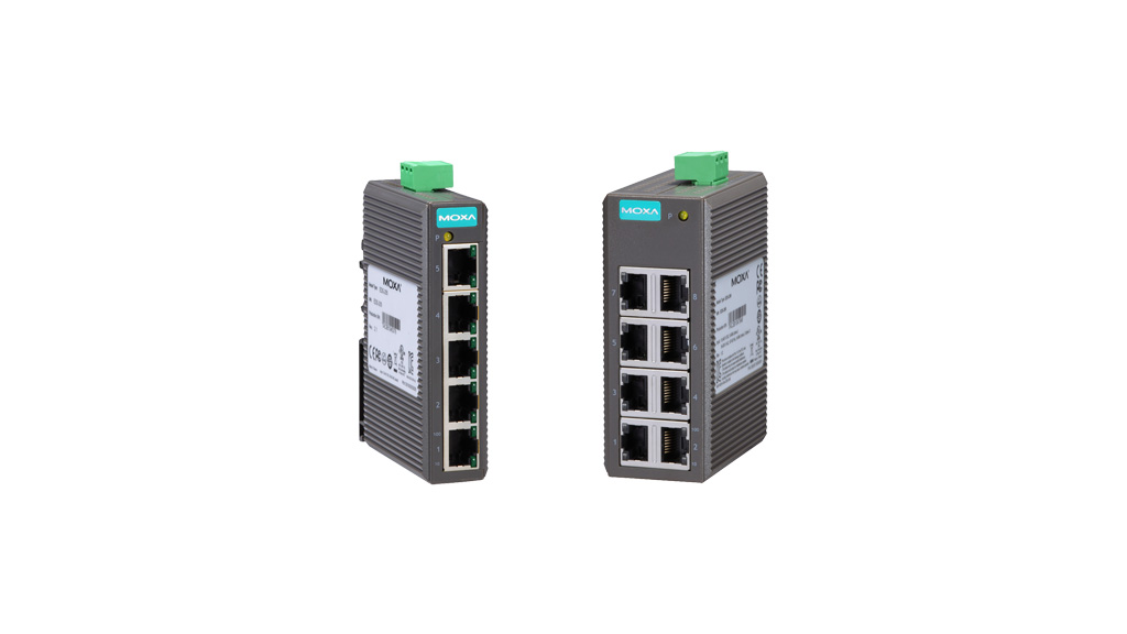 Till vänster en EDS-205 och till höger en EDS-208